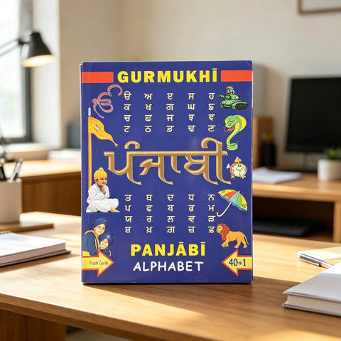 Gurmukhi Panjabi Alphabet Flash Cards